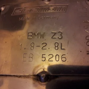 BMW Z3 Eisenmann Exhaust