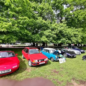 wollerton Hall with Amber vally classic car club